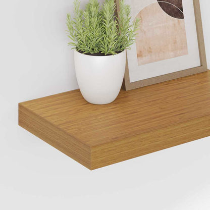 Wall Shelf Wall-mounted Beige 40 x 23.5 x 4 cm Engineered Wood