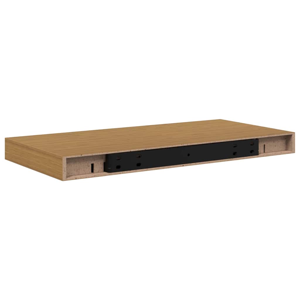 Wall Shelf Wall-mounted Beige 50 x 23 x 4 cm Engineered Wood
