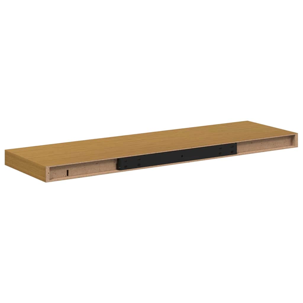 Wall Shelf 4 pcs Beige 80 x 23.5 x 4 cm Engineered Wood