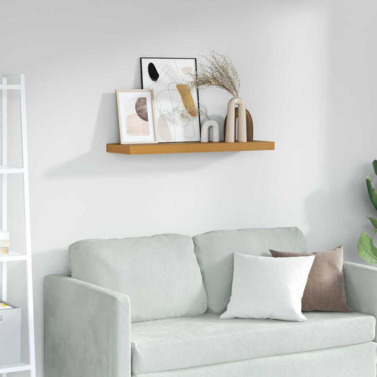 Wall Shelf Wall-Mounted Beige 90 x 23.5 x 3.8 cm