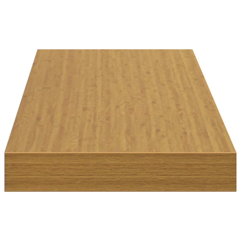 Wall Shelf 2 pcs Beige 90 x 23.5 x 4 cm Engineered Wood