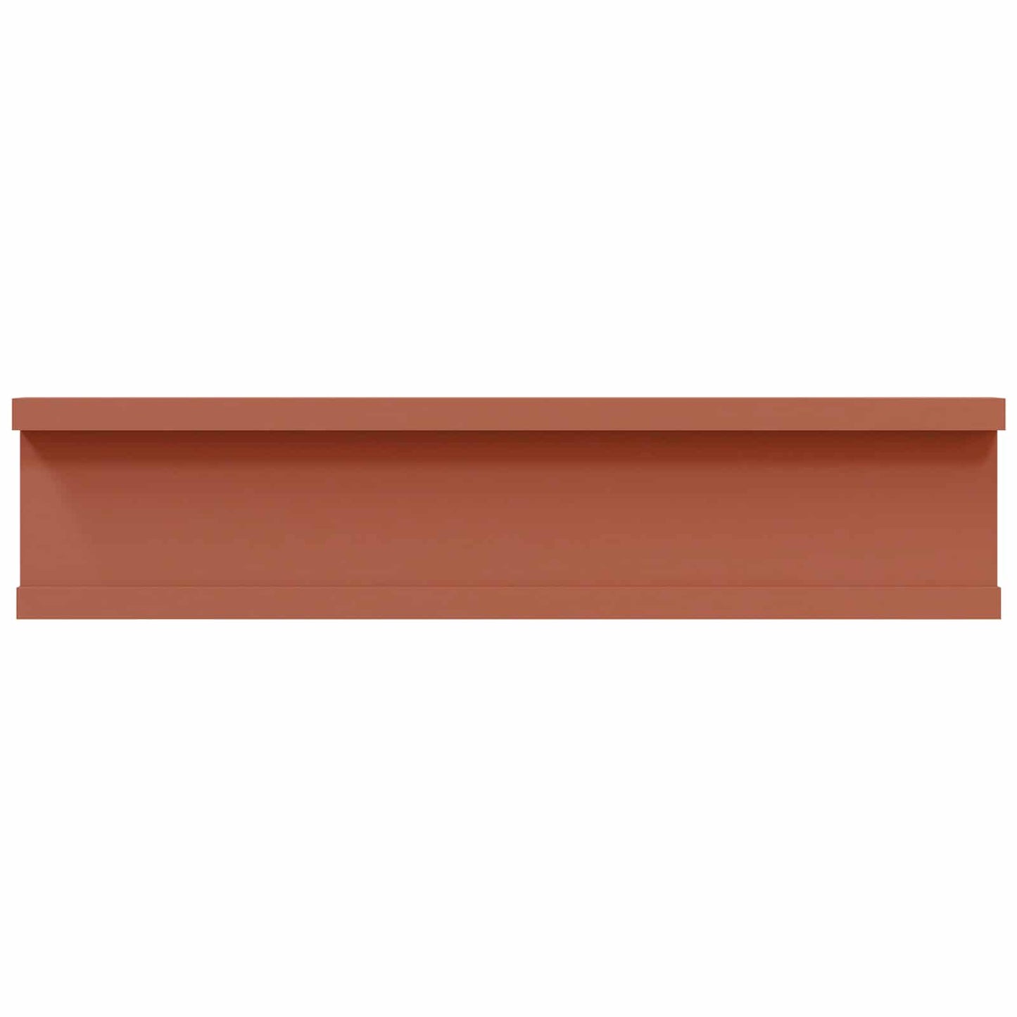 Wall Shelf Wall-Mounted 2 pcs Red 40 x 9 x 3 cm Engineered Wood