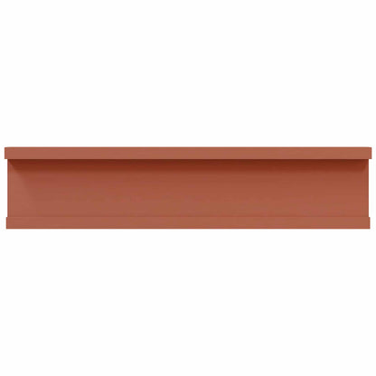 Wall Shelf Wall-Mounted 2 pcs Red 40 x 9 x 3 cm Engineered Wood