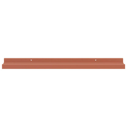 Wall Shelf with Shelf 4 pcs Red 60 x 9 x 3 cm Engineered Wood