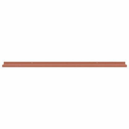 Wall Shelf with Shelf 4 pcs Red 115 x 9 x 3 cm Engineered Wood