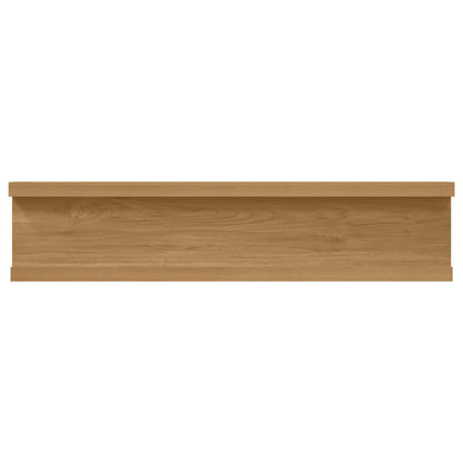 Wall Shelf Wall-Mounted 4 pcs Brown 40 x 9 x 3 cm