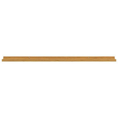Wall Shelf 2 pcs Beige 115 x 9 x 3 cm Engineered Wood
