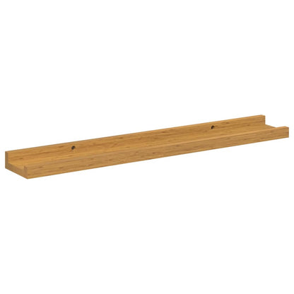 Wall Shelf Wall-Mounted 4 pcs Beige 60 x 9 x 3 cm