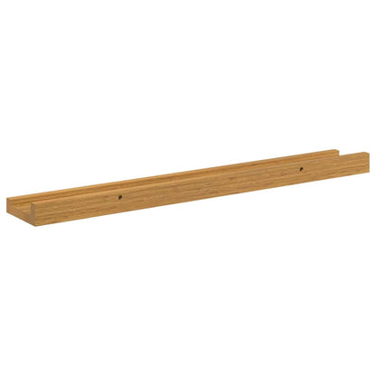 Wall Shelf Wall-Mounted 4 pcs Beige 60 x 9 x 3 cm