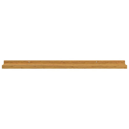 Wall Shelf Wall-Mounted 4 pcs Beige 80 x 9 x 3 cm