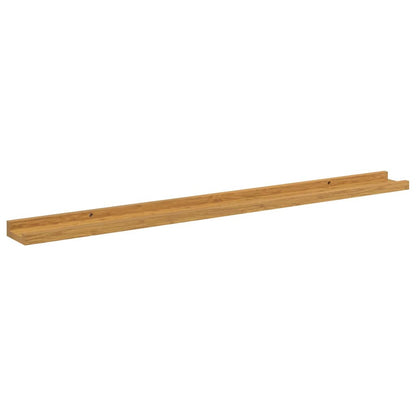 Wall Shelf 4 pcs Beige 100 x 9 x 3 cm Engineered Wood