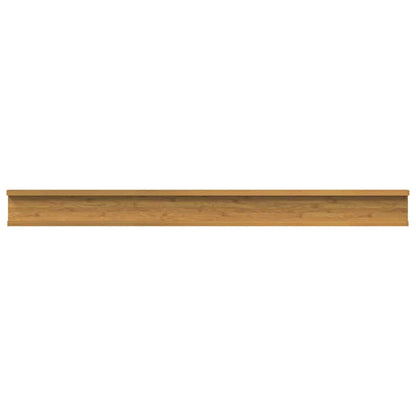 Wall Shelf 4 pcs Beige 100 x 9 x 3 cm Engineered Wood