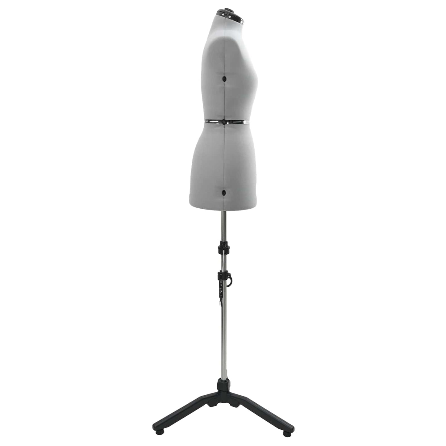 Adjustable Dress Form Female Height Adjustable Grey S Velvet
