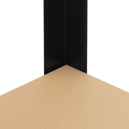 Workbench Black 81 x 41 x 91 cm Engineered Wood and Metal