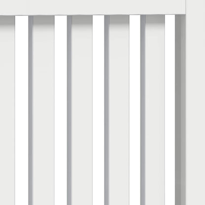 Radiator Cover High Gloss White 172 x 19 x 81.5 cm