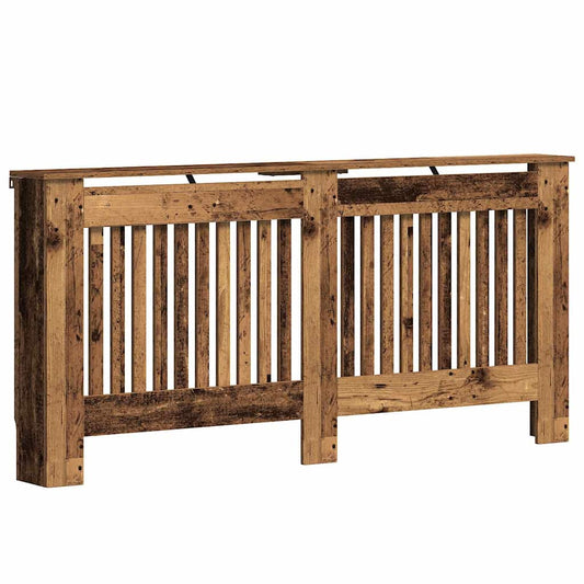 Radiator Cover Old Wood 172 x 19 x 81.5 cm Engineered Wood
