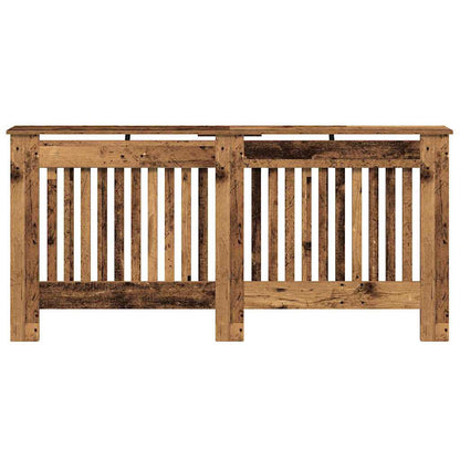 Radiator Cover Old Wood 172 x 19 x 81.5 cm Engineered Wood