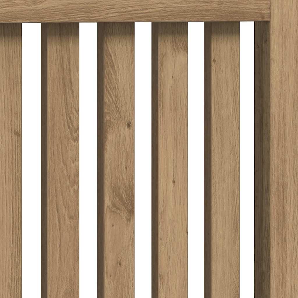 Radiator Cover Artisan Oak 172 x 19 x 81.5 cm Engineered Wood