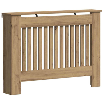 Radiator Cover Artisan Oak 112 x 19 x 81.5 cm Engineered Wood