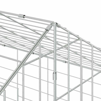 Rabbit Cage Silver 600 x 78 x 78 cm Galvanised Steel