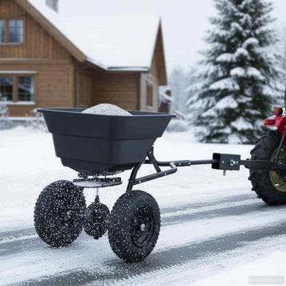 Spreader Black 53 x 108 x 74 cm PVC and Steel