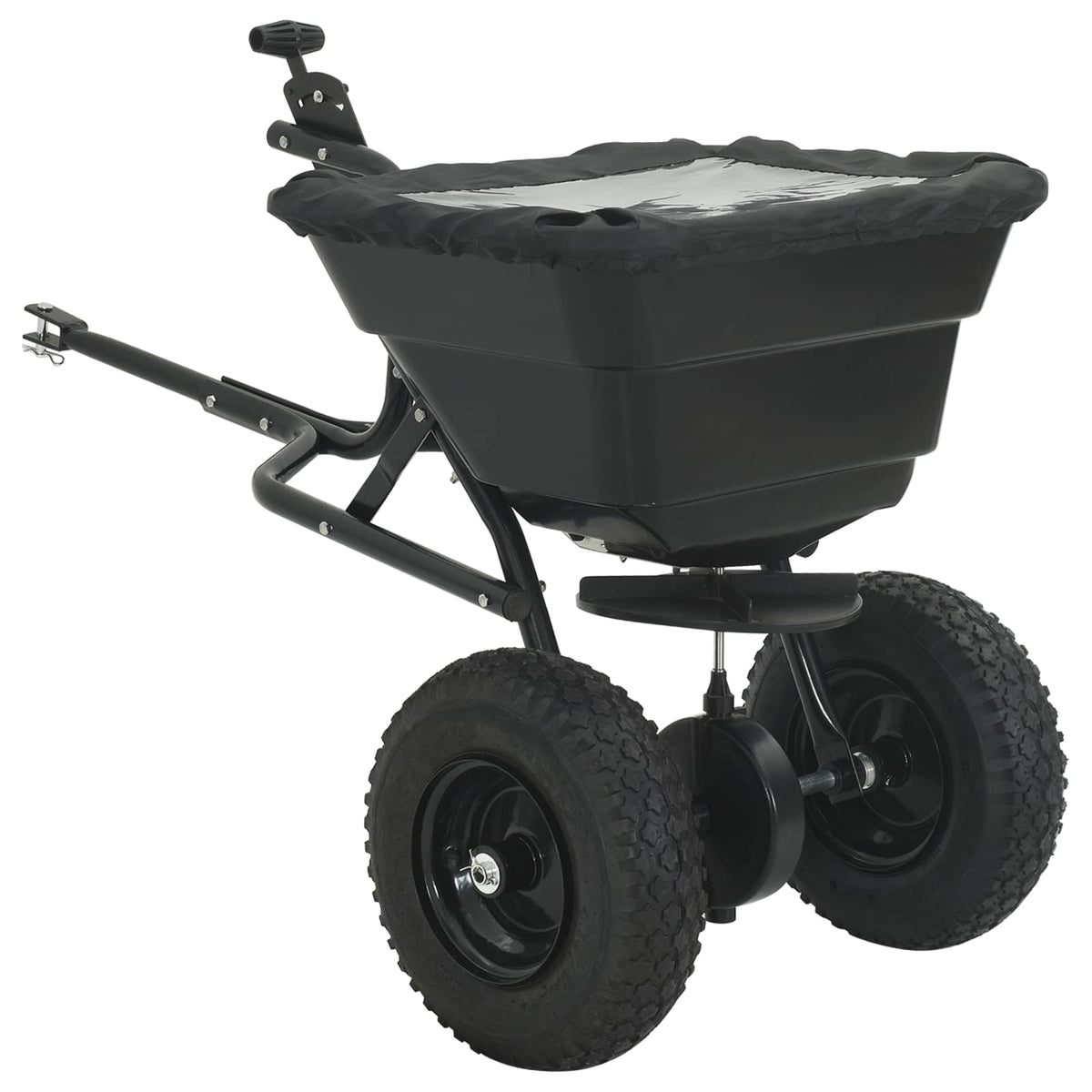 Spreader Black 53 x 108 x 74 cm PVC and Steel