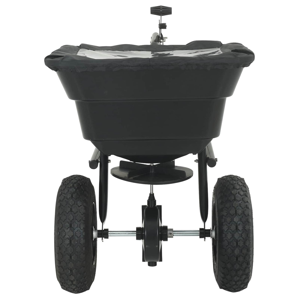 Spreader Black 53 x 108 x 74 cm PVC and Steel