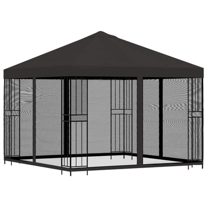 Garden Gazebo with Sidewalls 3 x 3 m Anthracite