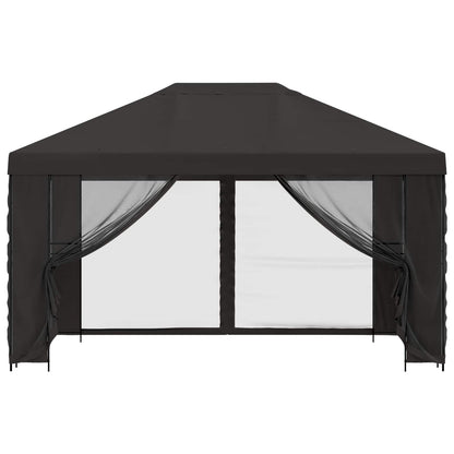 Garden Gazebo with Sidewalls 4 x 3 m Anthracite