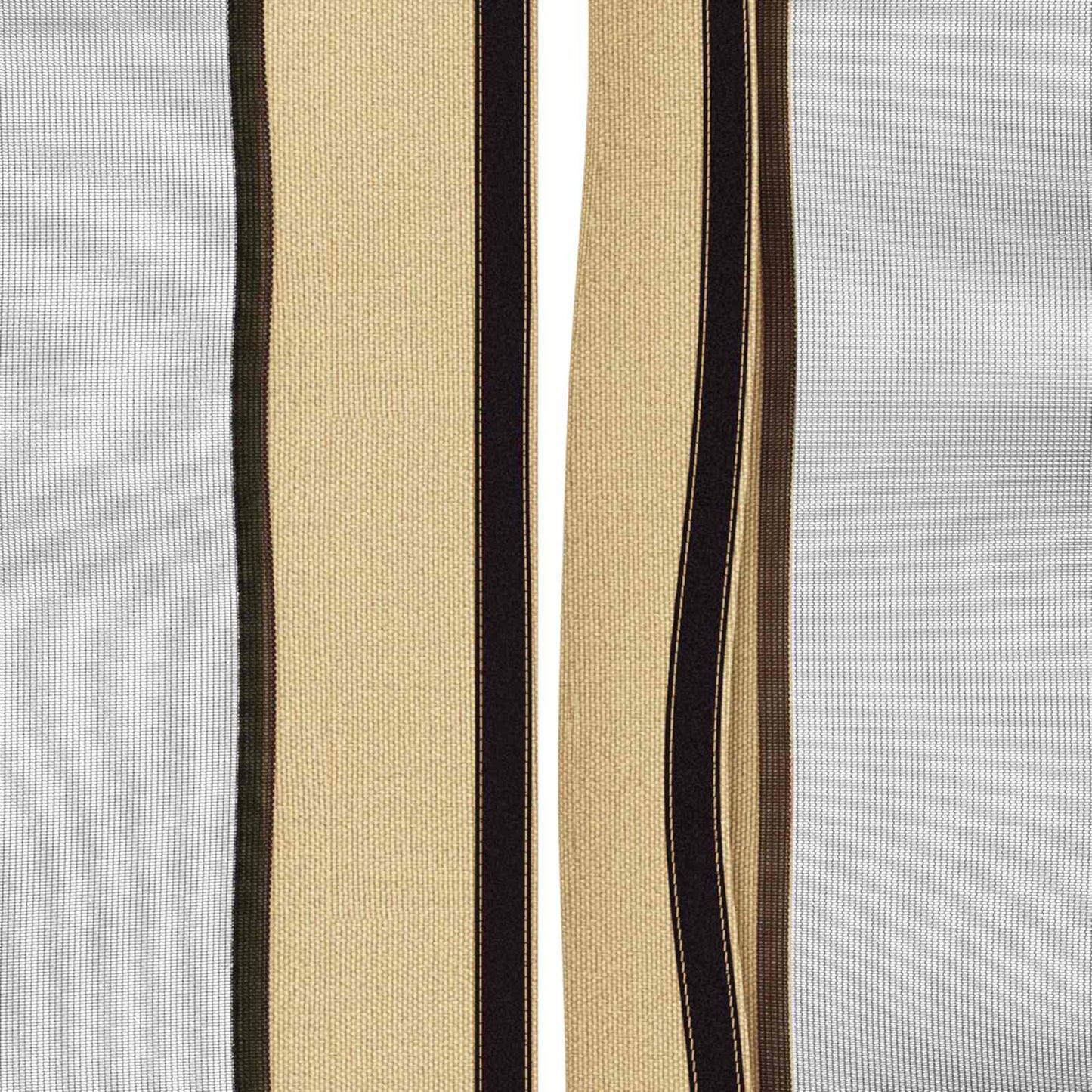 Gazebo Cover with Sidewalls 6 x 3 m Cream Polyester 190