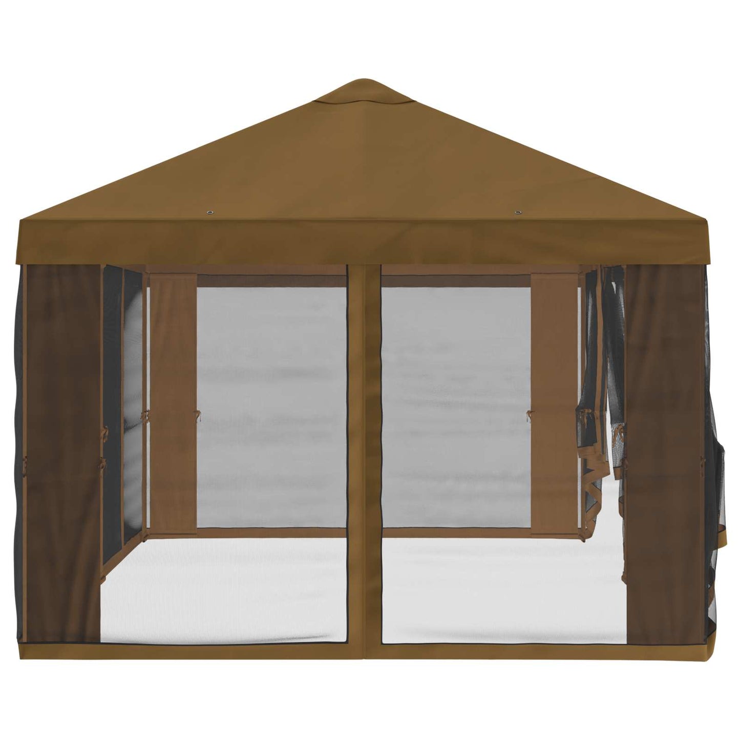 Gazebo Cover with Sidewalls Taupe 600.5 x 300.5 cm Polyester