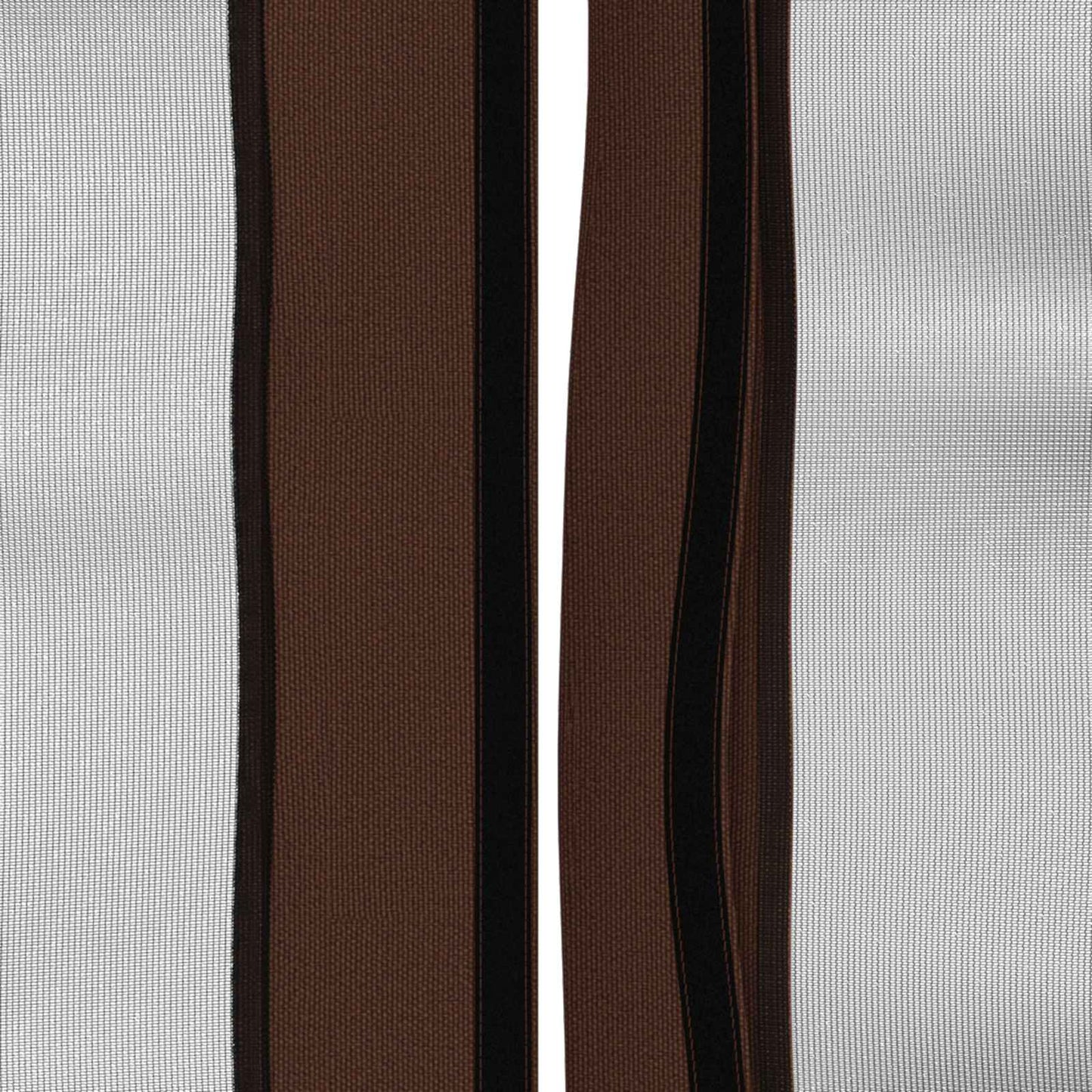 Gazebo Cover with Sidewalls Brown 600.5 x 300.5 cm Polyester