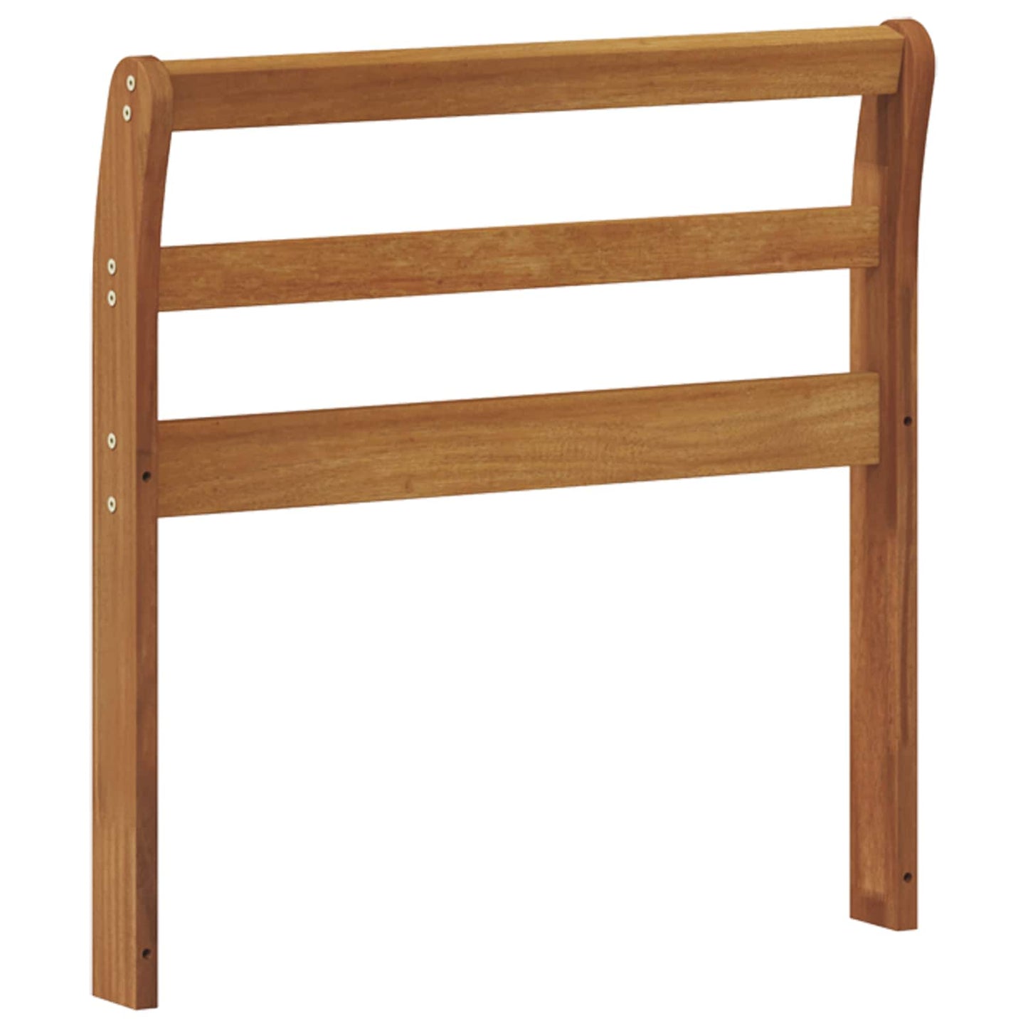 Armrest 2 pcs Natural 58.5 x 8 x 60 cm Solid Acacia Wood