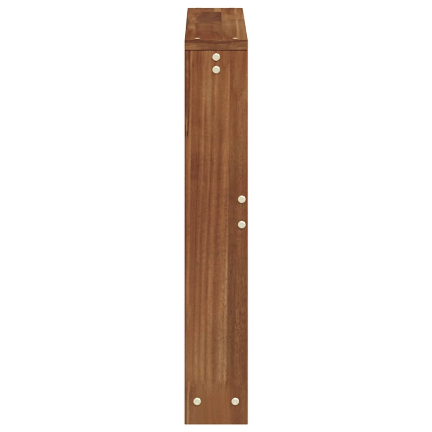 Armrest 2 pcs Natural 58.5 x 10 x 61 cm Solid Acacia Wood