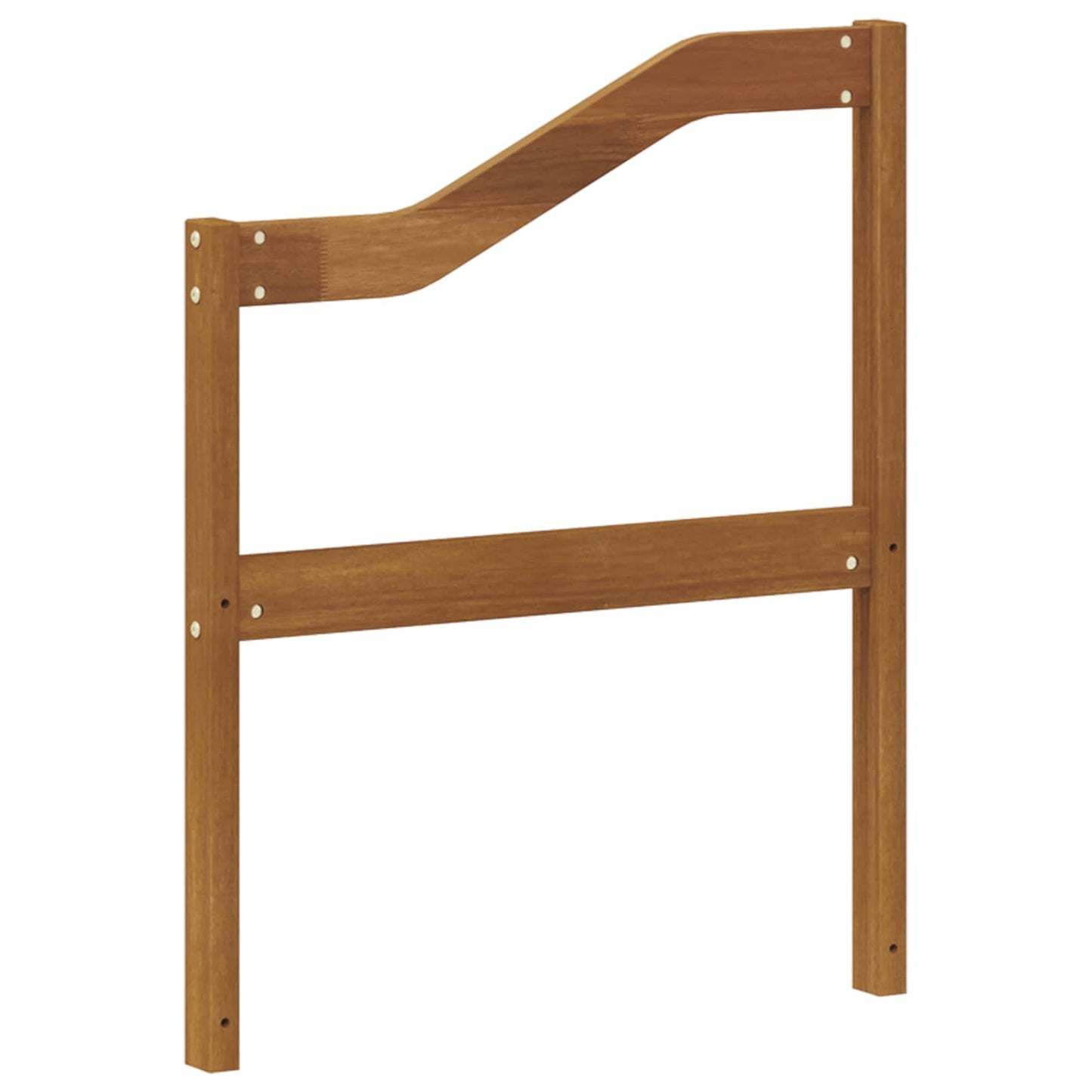 Armrest 2 pcs Natural 59 x 4 x 73 cm Solid Acacia Wood