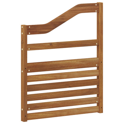 Armrests 2 pcs Brown 59 x 4 x 73 cm Engineered Wood