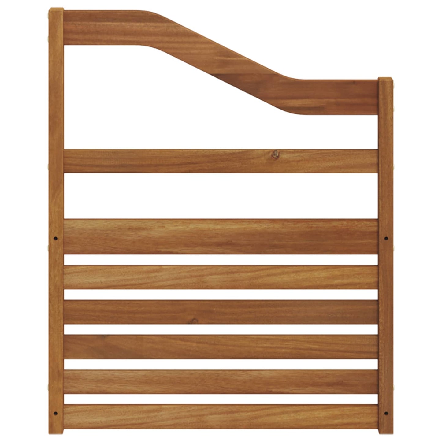 Armrests 2 pcs Brown 59 x 4 x 73 cm Engineered Wood