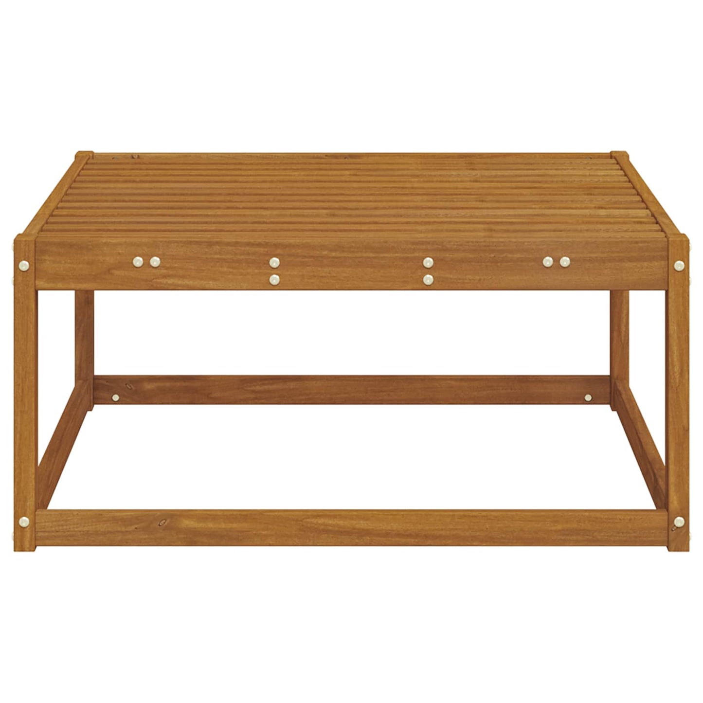 Outdoor Footstool Natural 79 x 79 x 37 cm