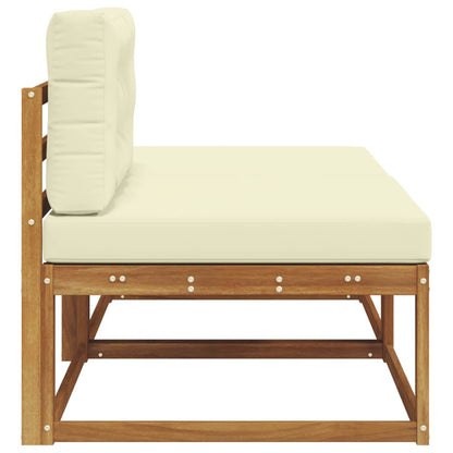 Sectional Sofa Units with Cushion 2 Piece Natural