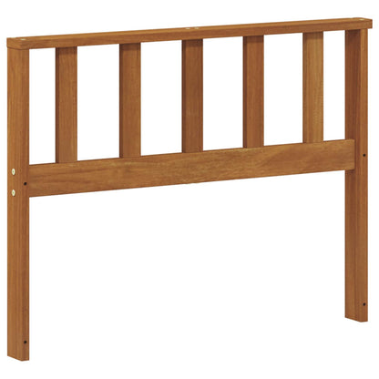 Armrest 2 pcs Natural 80 x 6 x 61 cm Solid Acacia Wood