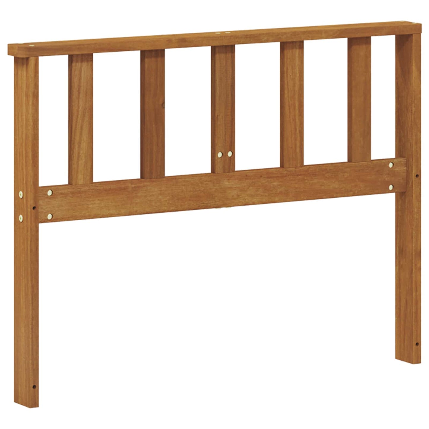 Armrest 2 pcs Natural 80 x 6 x 61 cm Solid Acacia Wood