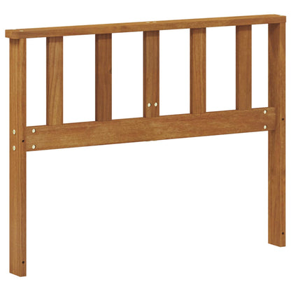 Armrest 2 pcs Natural 80 x 6 x 61 cm Solid Acacia Wood