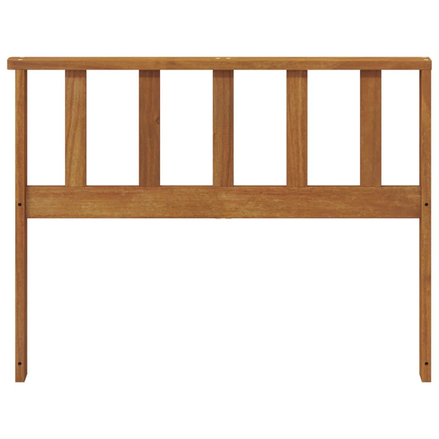 Armrest 2 pcs Natural 80 x 6 x 61 cm Solid Acacia Wood