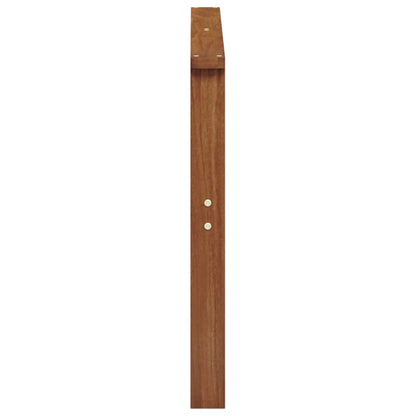 Armrest 2 pcs Natural 80 x 6 x 61 cm Solid Acacia Wood