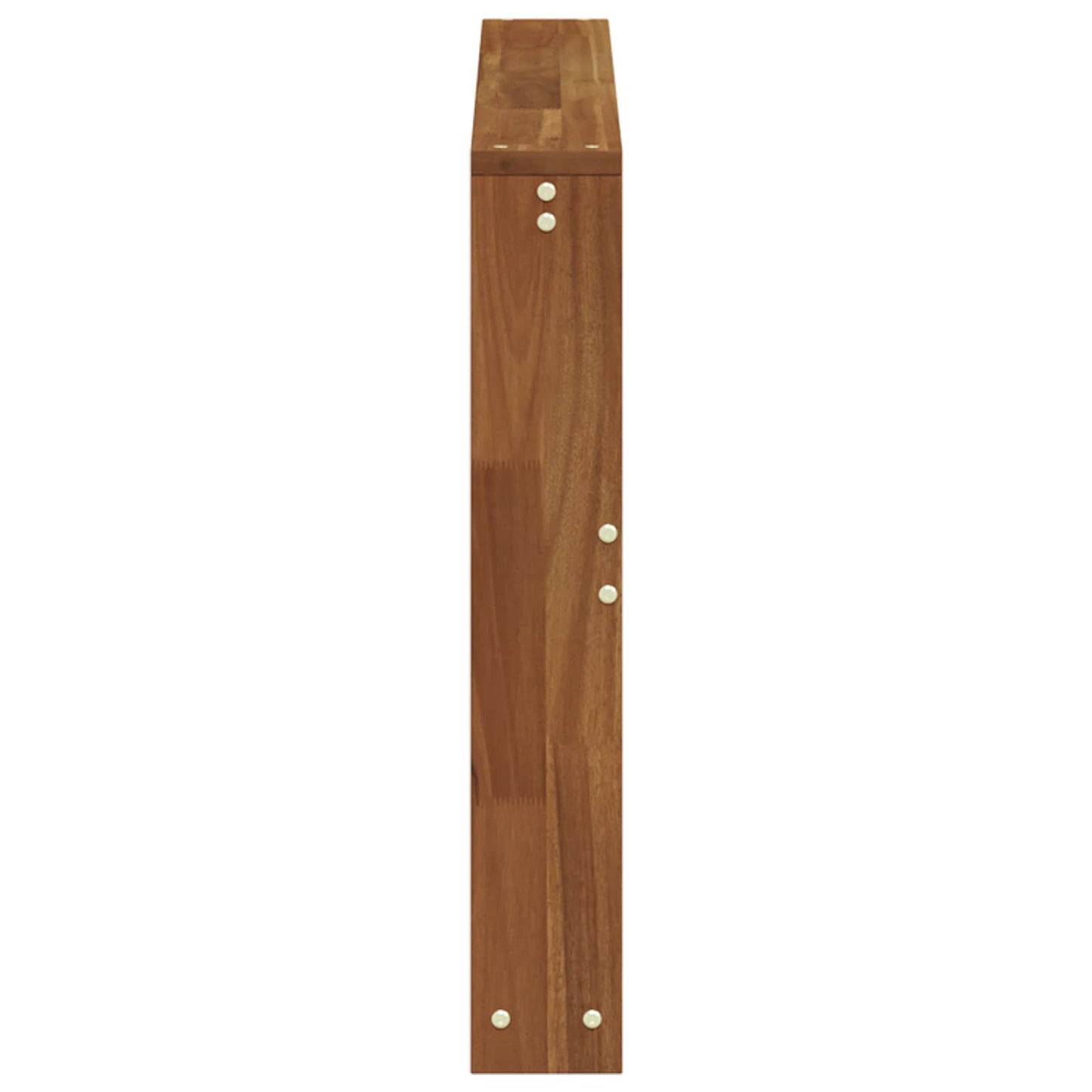 Armrest 2 pcs Natural 78 x 10 x 61 cm Solid Acacia Wood