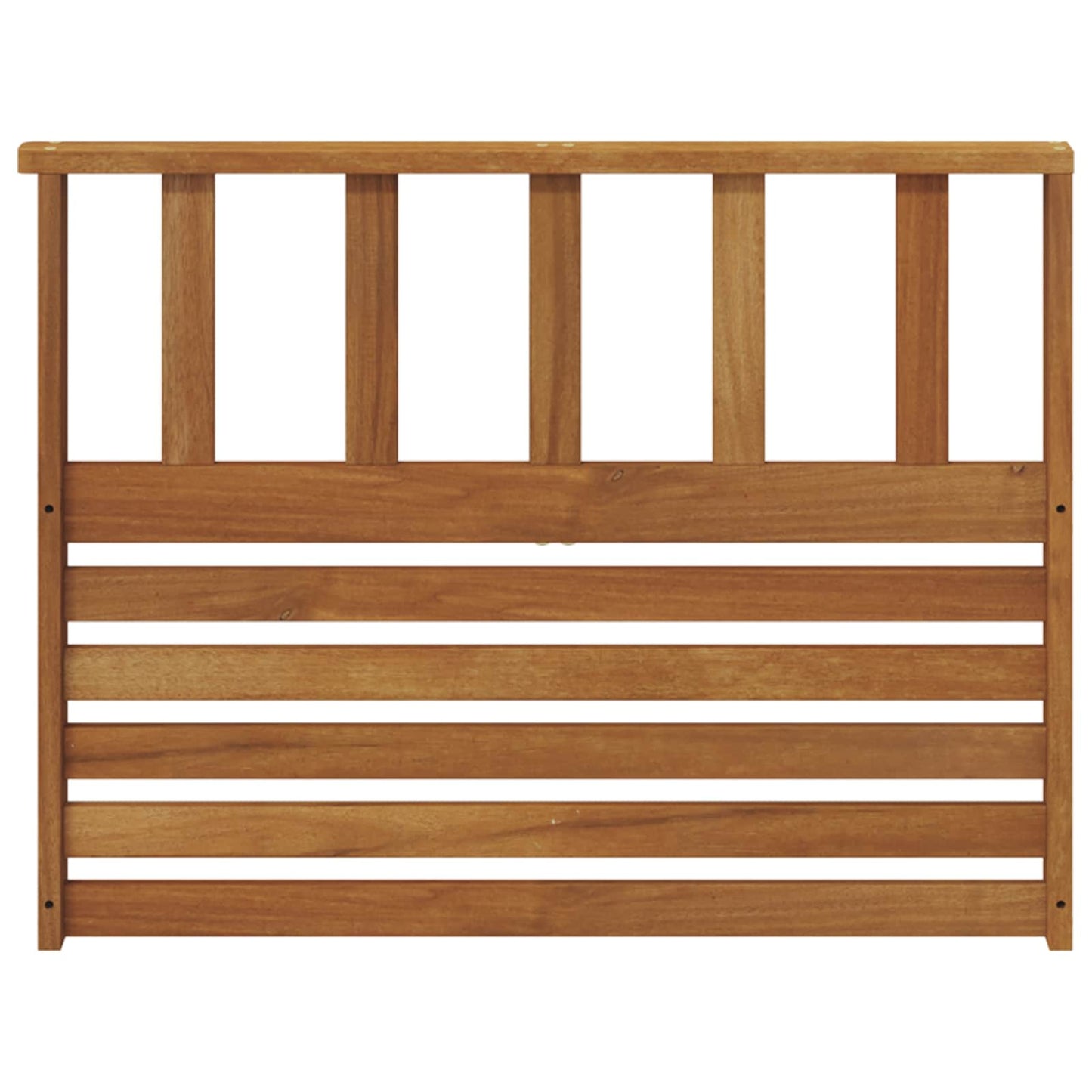 Armrest 2 pcs Natural 80 x 6 x 61 cm Solid Acacia Wood