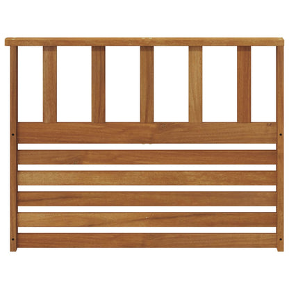 Armrest 2 pcs Natural 80 x 6 x 61 cm Solid Acacia Wood