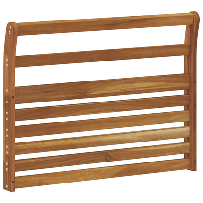Armrest 2 pcs Natural 78.5 x 8 x 60 cm Solid Acacia Wood