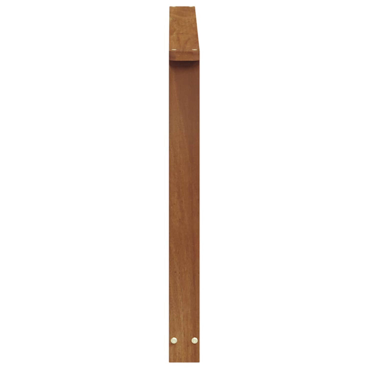 Armrest 2 pcs Natural 80 x 6 x 61 cm Solid Acacia Wood