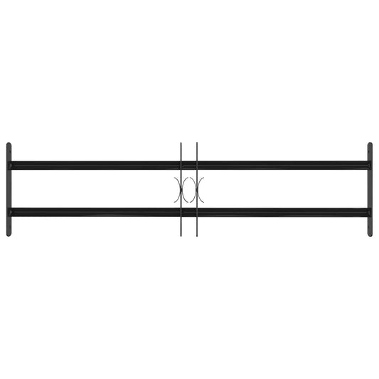 Window Security Grille 115 x 30 cm Galvanized Steel